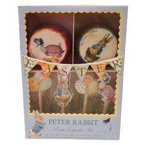 BEATRIX POTTER PETER RABBIT Easter Cupcake Kit 48 Piece Set